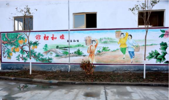 富源乡镇文化墙 乡风文明焕发新活力