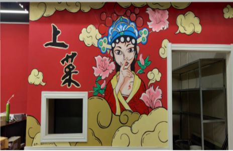 富源墙体彩绘的发展和应用