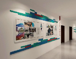 富源企业文化墙用什么材料好？