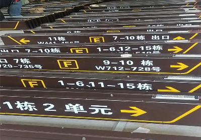 富源广告标识中，常见的几种安装方式。